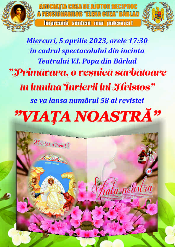 Lansarea nr. 58 al revistei Viața Noastră